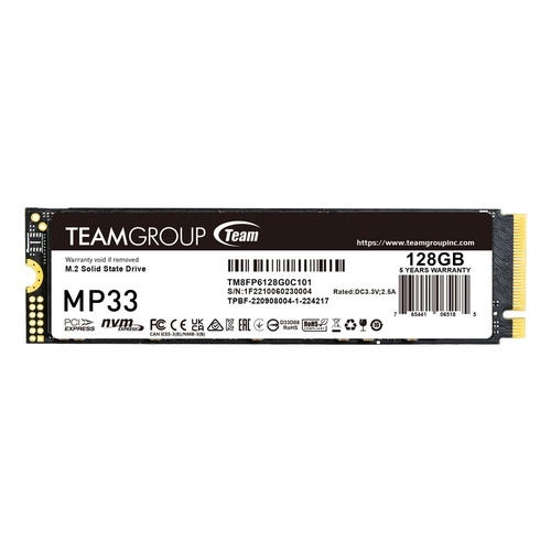 TEAM GROUP M.2 PCI-E 128GB MP33