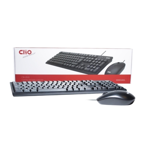 CLIO KIT TECLADO/MOUSE CB2510 USB